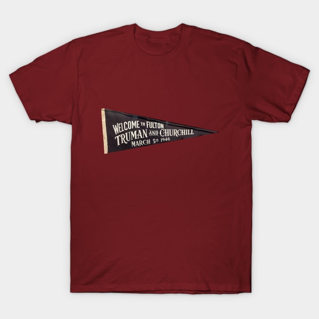 Iron Curtain Speech 2 T-Shirt by Limb Store